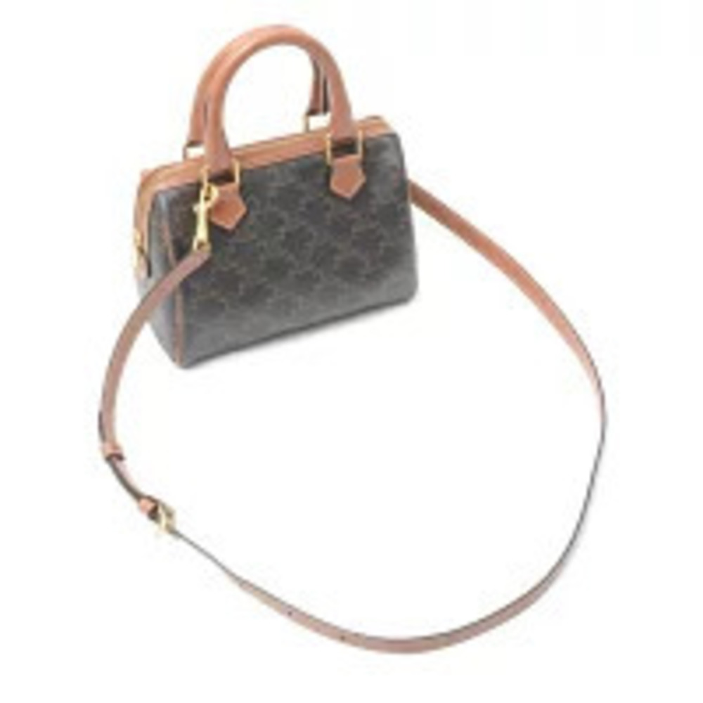 Celine Boston Shoulder Bag Triomphe - Picture 2 of 10